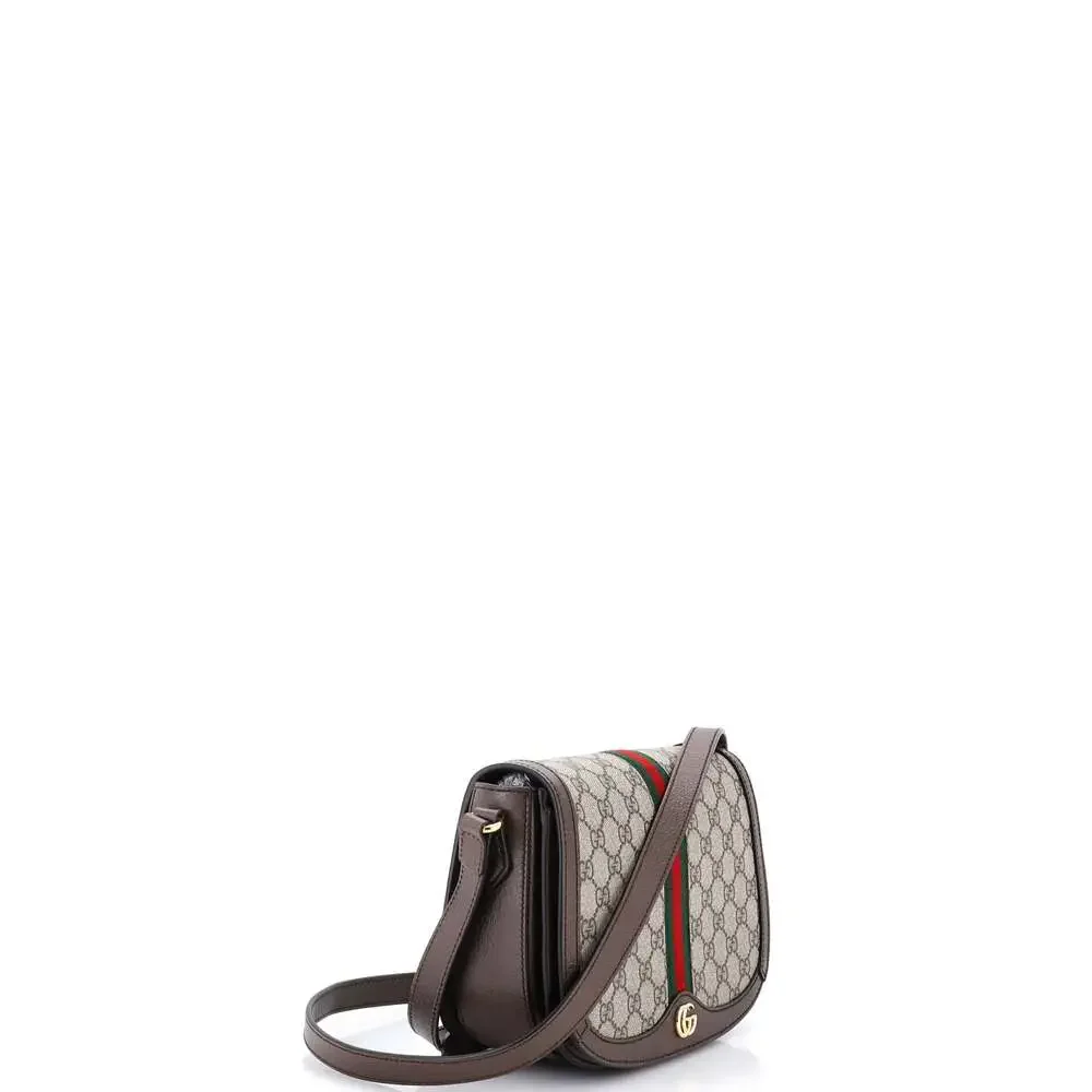 Gucci Ophidia Saddle Flap Shoulder Bag #252904G17B - Picture 2 of 6